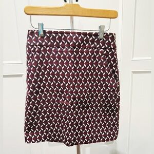 Ann Taylor Pattern Pencil Skirt
